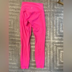 Lululemon HR Sonic Pink Align- Size 4